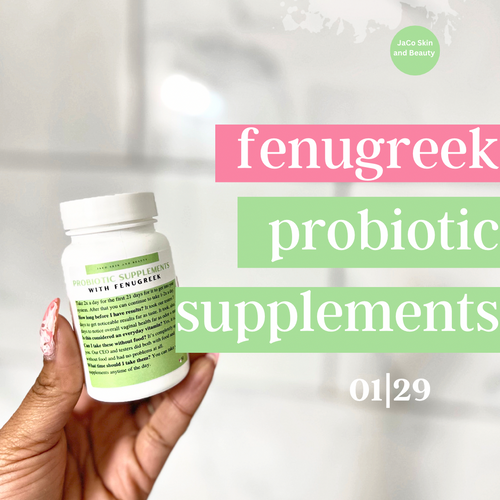 Fenugreek Probiotic + Prebiotic Supplements