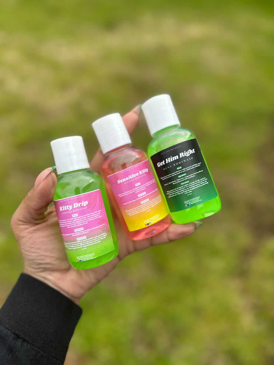 Bodywash Samples + Travel Size – JaCo Skin and Beauty